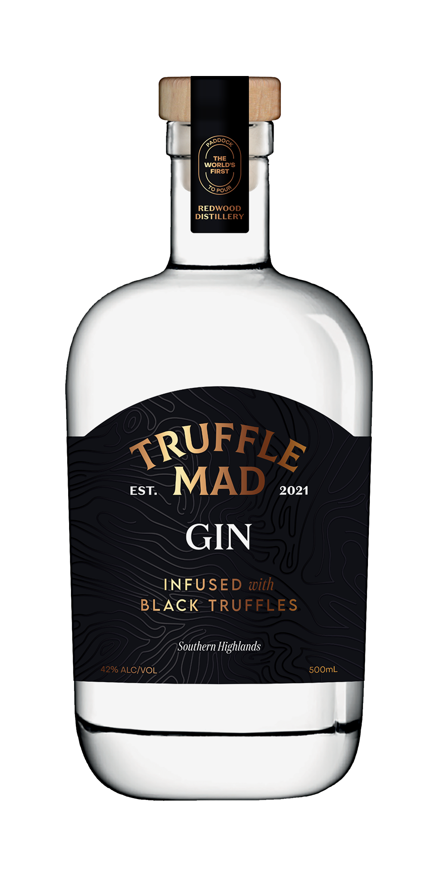 Truffle Mad Gin 500mL bottle